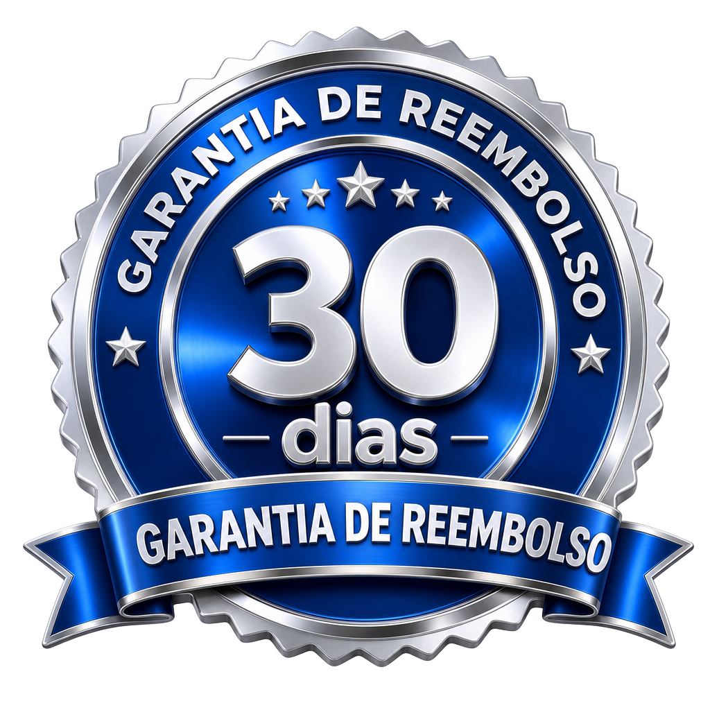 Selo de garantia de reembolso de 30 dias